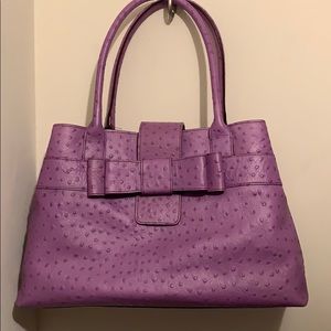 Beautiful Kate Spade in purple leather.